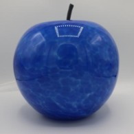 Lampe pomme bleue
