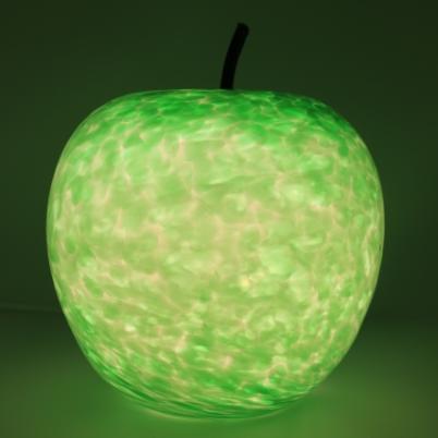 Lampe pomme verte