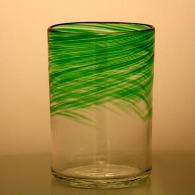 Madras cylindrique vert
